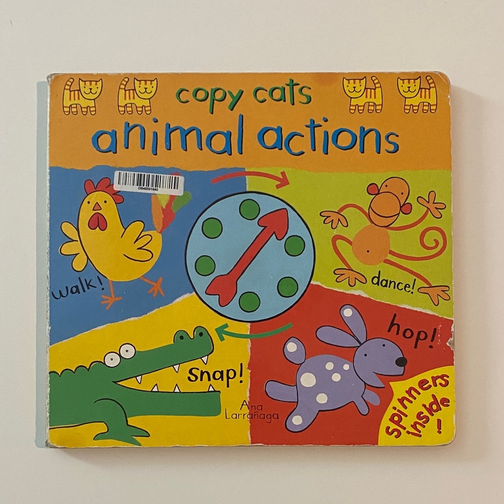 Copy Cats Animal Actions Book